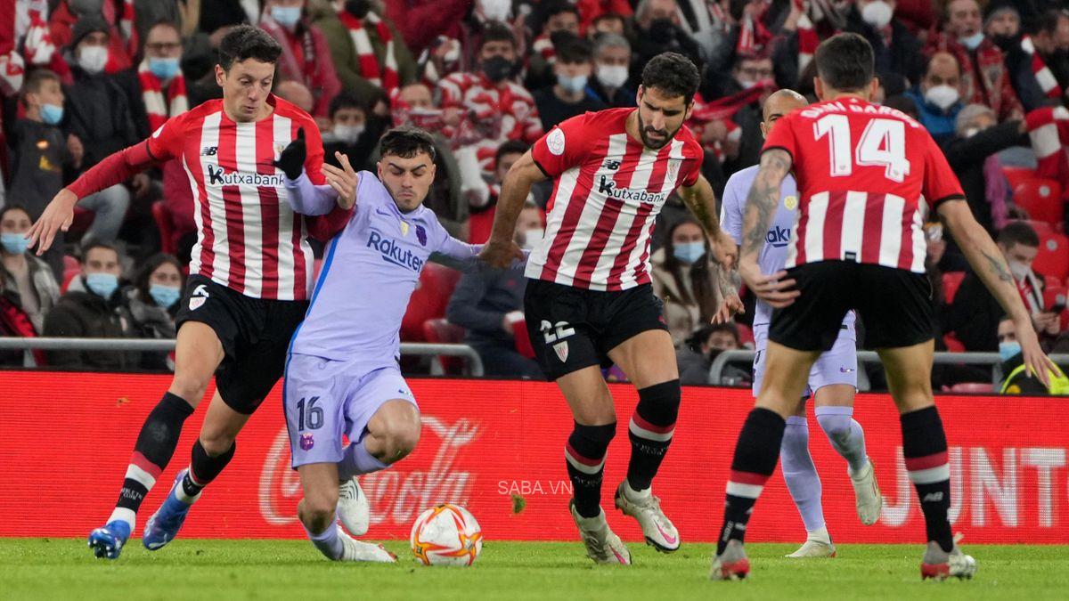 BarcelOnbeta ngậm ngùi bị loại sau màn rượt đuổi nghẹt thở với Athletic Bilbao