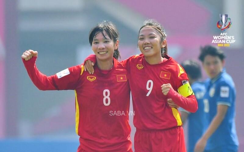 Đội trưởng Huỳnh Như mở tỷ số cho các cầu thủ nữ Việt Nam