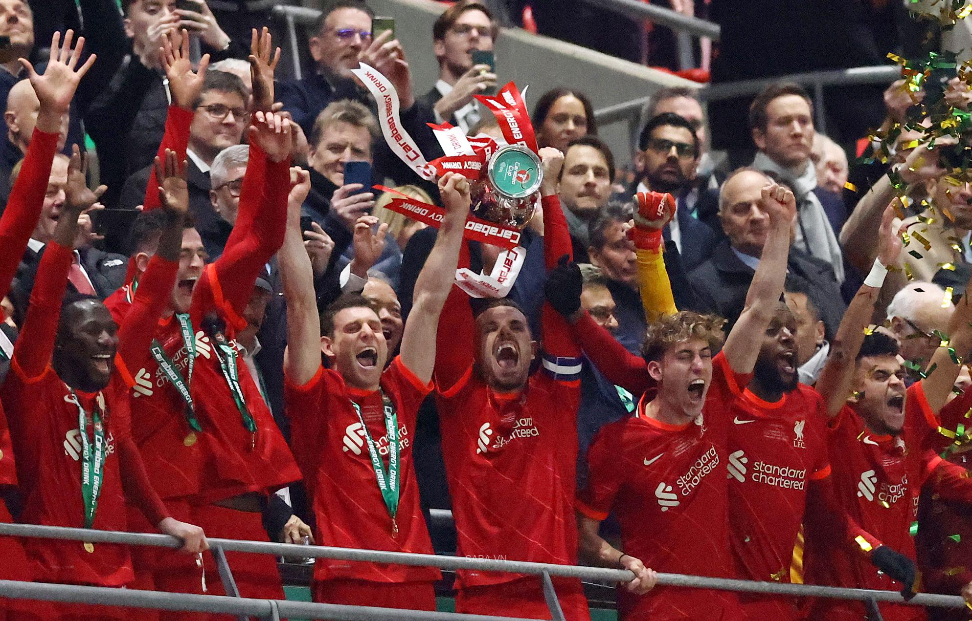 Liverpool VÔ ĐỊCH Carabao Cup sau trận chiến nghẹt thở với Chelsea