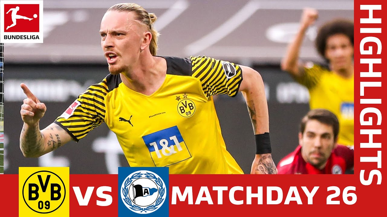 Dortmund vs Arminia Bielefeld - vòng 26 Bundesliga 2021/22