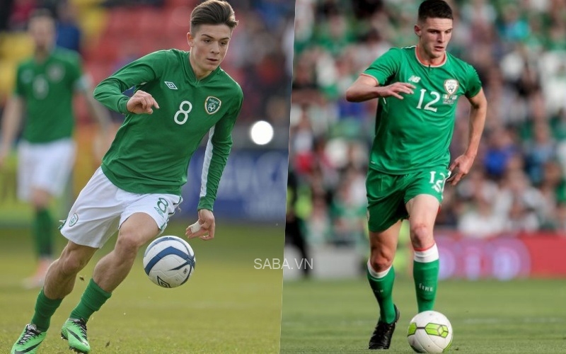 Grealish và Rice từng là người của tuyển Ireland