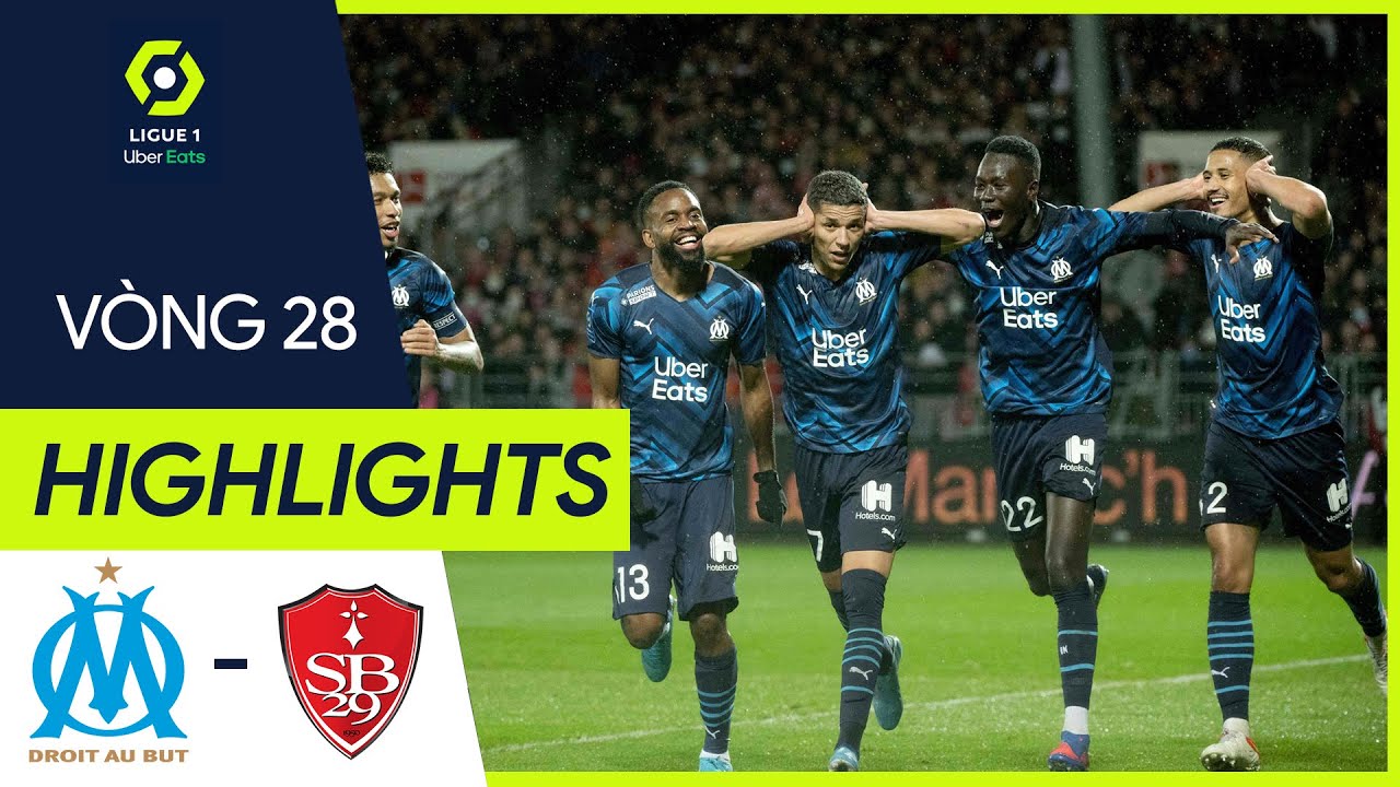 Marseille vs Brest - vòng 28 Ligue 1 2021/22