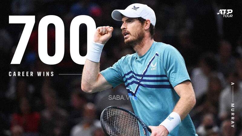 Andy Murray chia sẻ đầy cảm xúc trong ngày chạm mốc 700 chiến thắng
