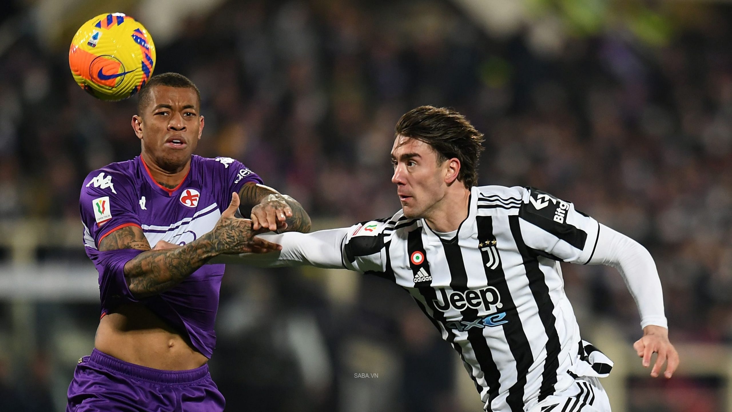 Juventus giành lợi thế mong manh trước Fiorentina tại Coppa Italia