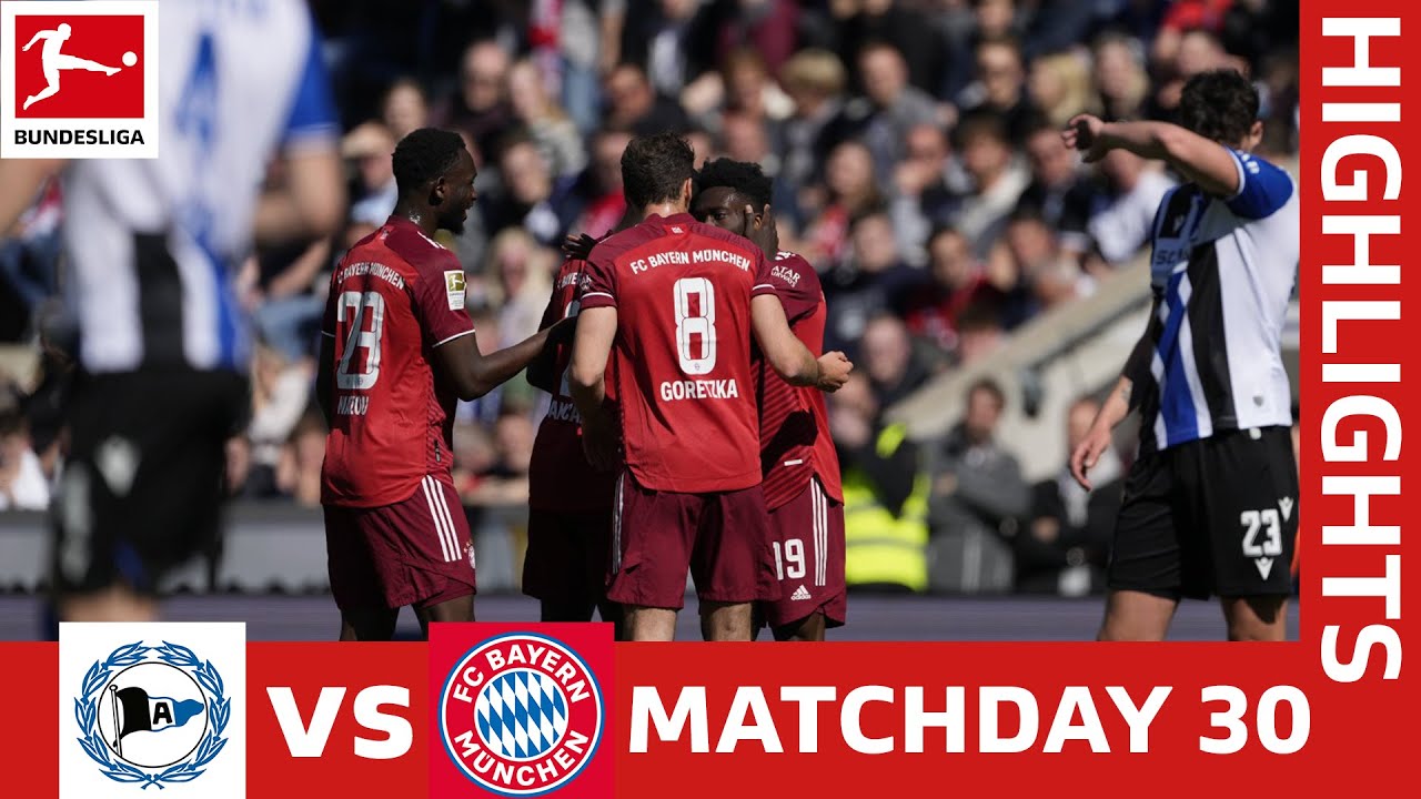 Arminia Bielefeld vs Bayern Munich - vòng 30 Bundesliga 2021/22