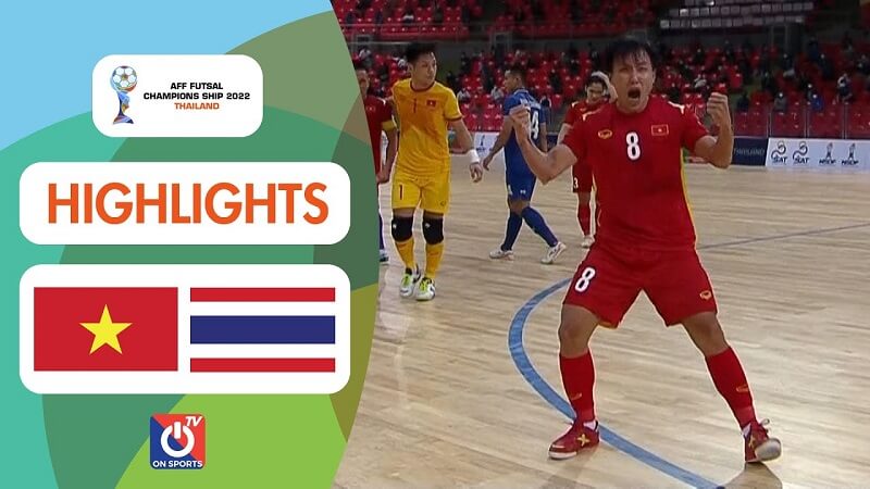Việt Nam vs Thái Lan - bán kết AFF Futsal Championship 2022