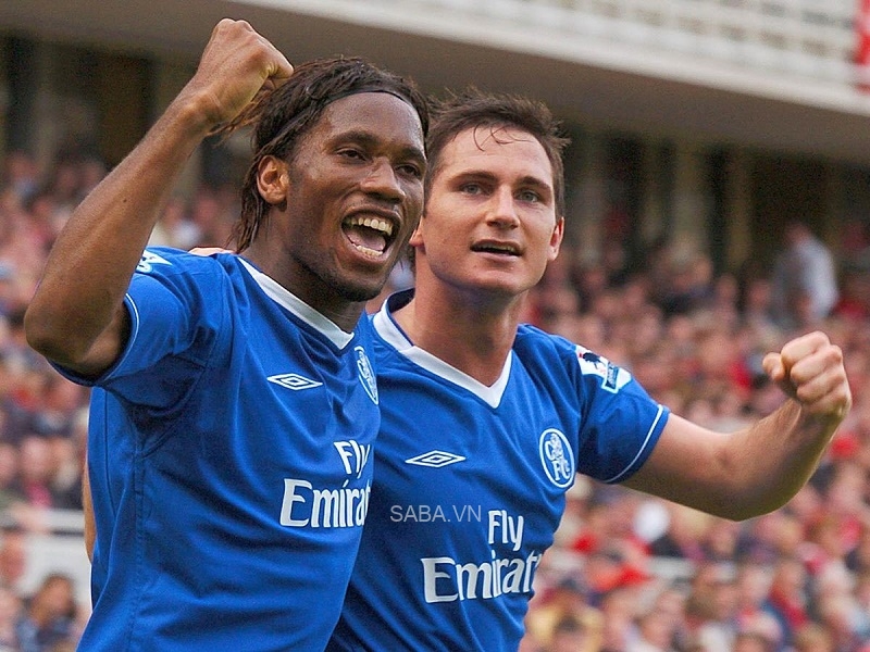 Lampard và Drogba là những huyền thoại vĩ đại nhất của Chelsea