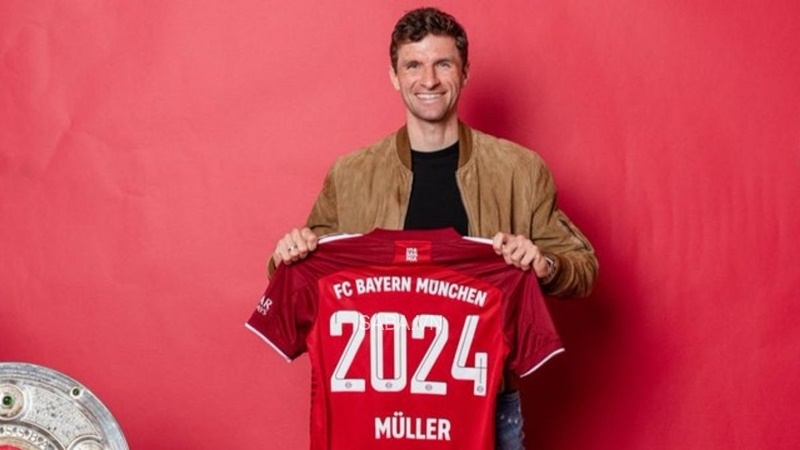 Muller chính thức cam kết tương lai với Bayern Munich 