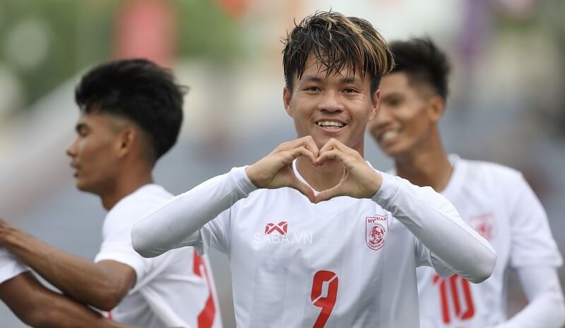 U23 Myanmar có hàng tấn công đáng gờm khi đã ghi 6 bàn sau 2 trận. (Ảnh: VietnamPlus)