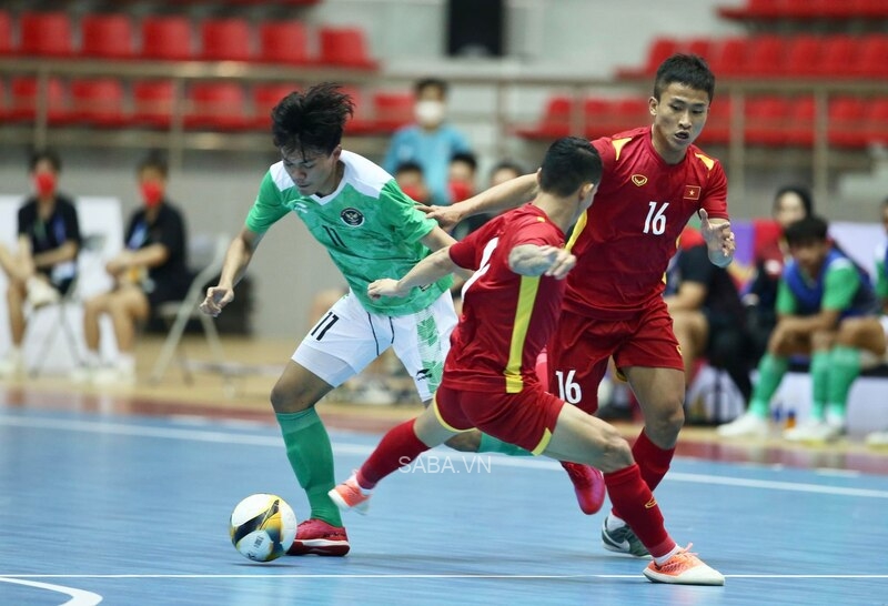 Futsal Việt Nam bị Indonesia cầm hòa trong ngày ra quân