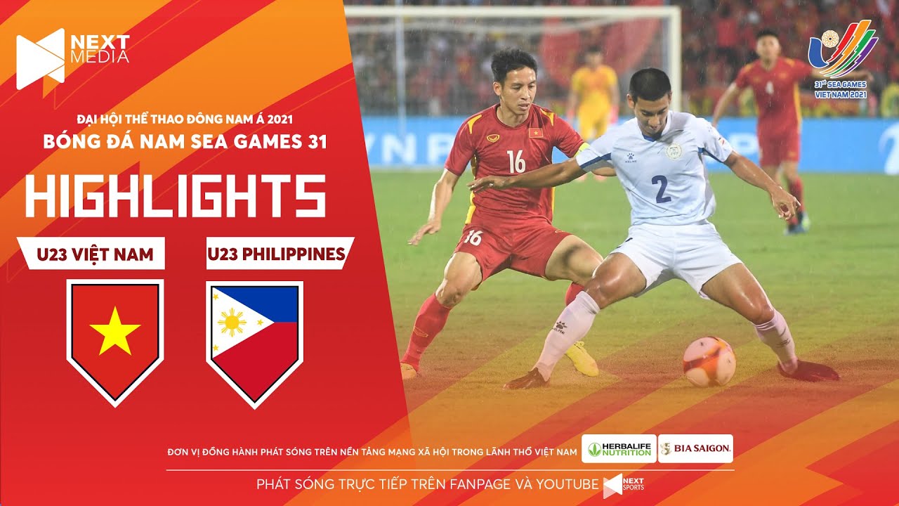 U23 Việt Nam vs U23 Philippines - bảng A SEA Games 31