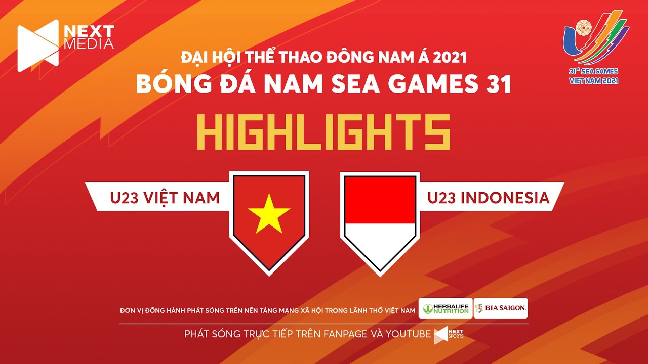 U23 Việt Nam vs U23 Indonesia - bảng A SEA Games 31