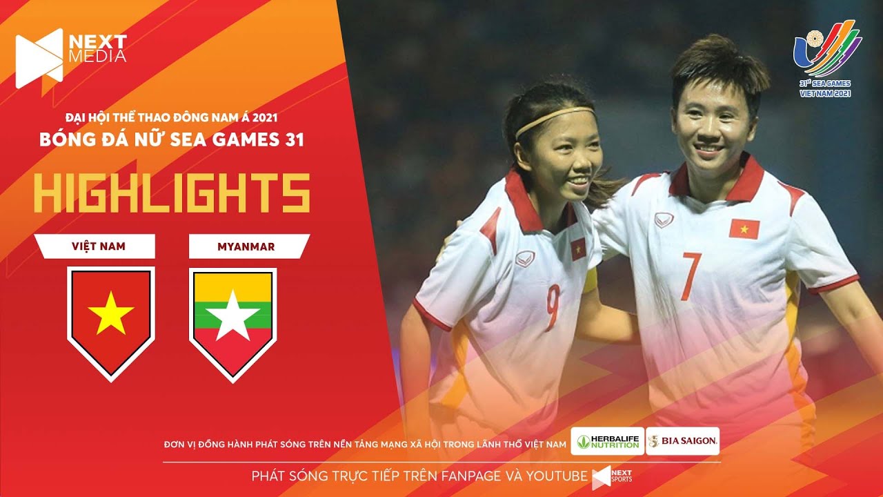 Việt Nam vs Myanmar - bán kết bóng đá nữ SEA Games 31
