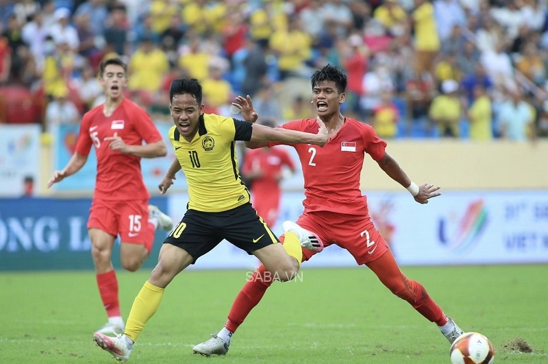 U23 Malaysia thành công khi cầm hòa U23 Singapore