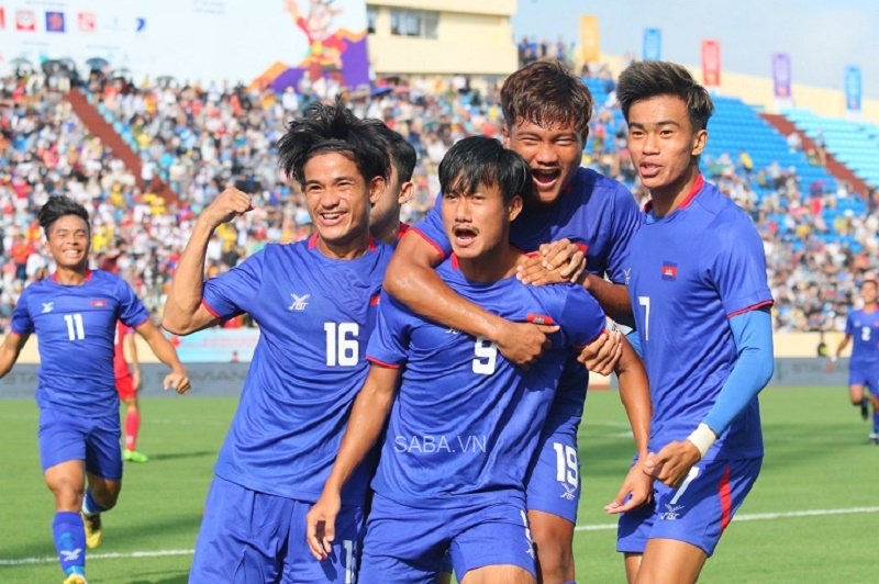 U23 Campuchia thi đấu rất ấn tượng