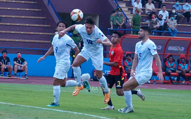 U23 Philippines thi đấu vượt trội