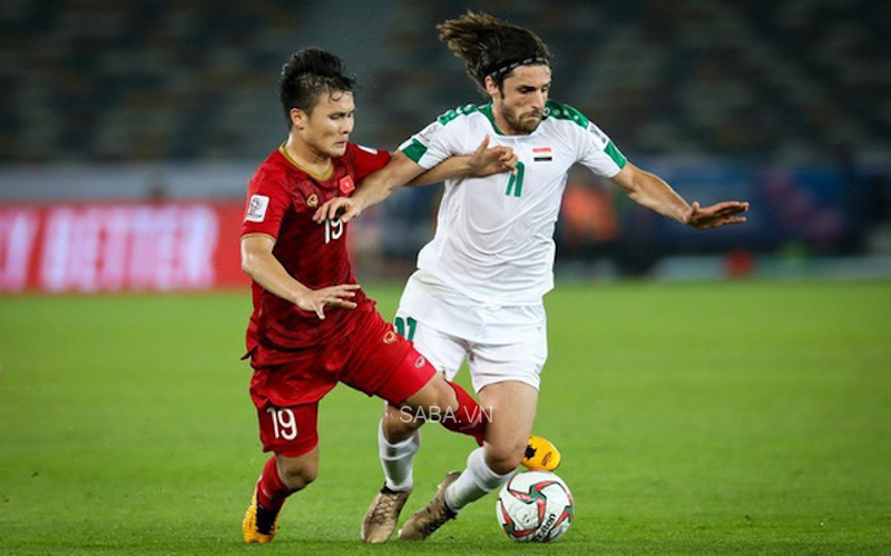 ĐT Việt Nam từng thua Iraq 2-3 tại Asian Cup 2019