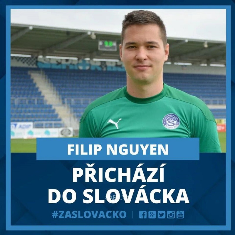 Filip Nguyễn chính thức là người của CLB Slovacko