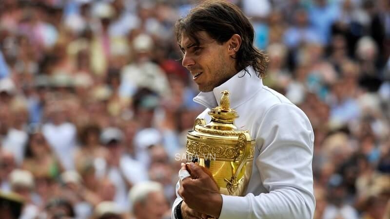 Nadal lên ngôi ở Wimbledon 2010.