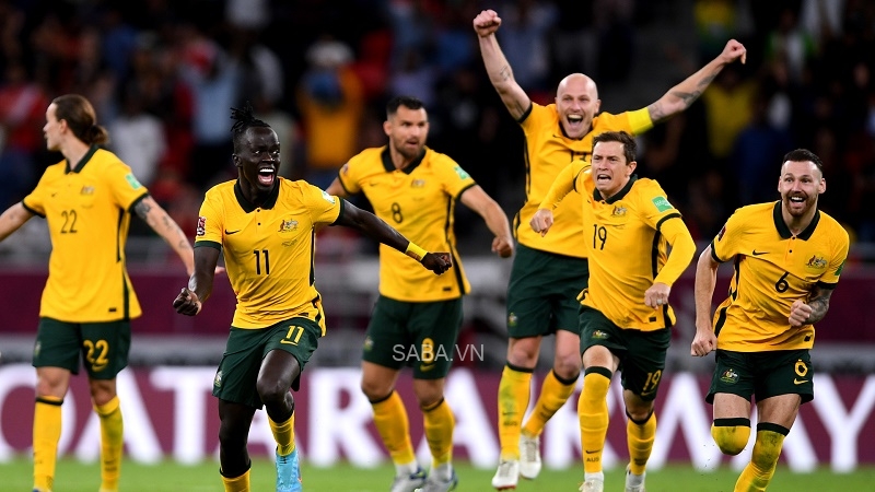 Thay người đỉnh cao, Úc đánh bại Peru để tiến vào World Cup 2022