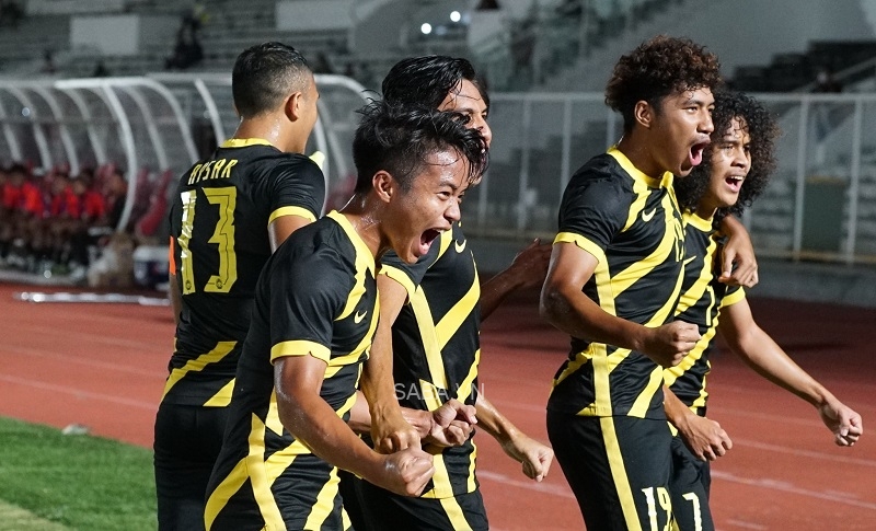 U19 Malaysia ghi tên mình vào vòng trong sau chiến thắng trước U19 Timor Leste