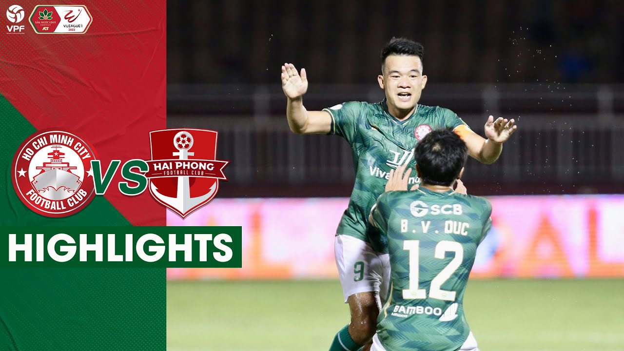 TP HCM vs Hải Phòng, vòng 10 V-League 2022
