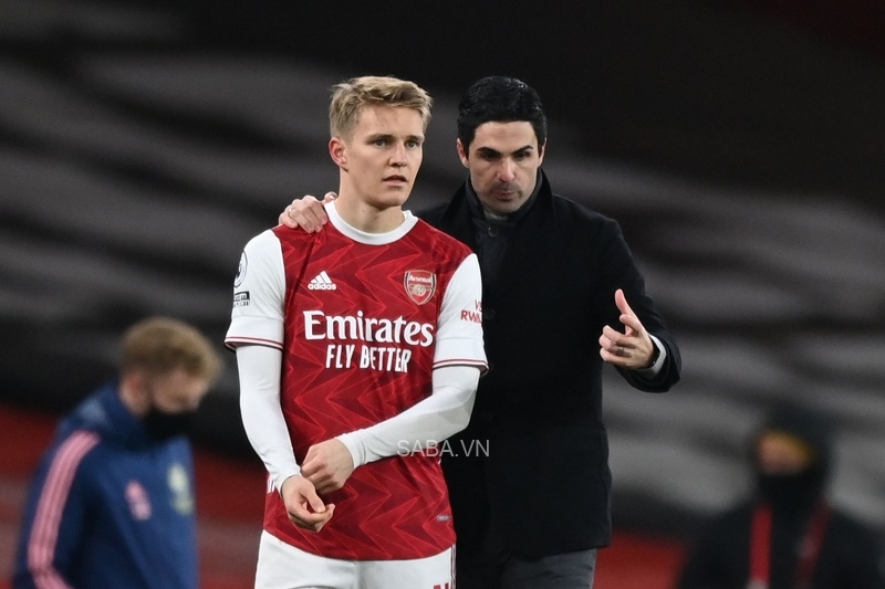 Odegaard được bổ nhiệm làm đội trưởng mới của Arsenal