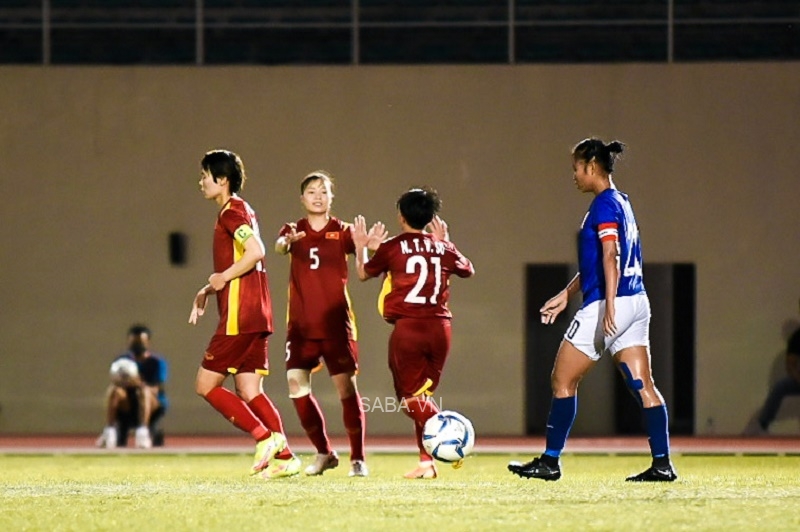 ĐT nữ Việt Nam thắng dễ trận ra quân AFF Cup 2022