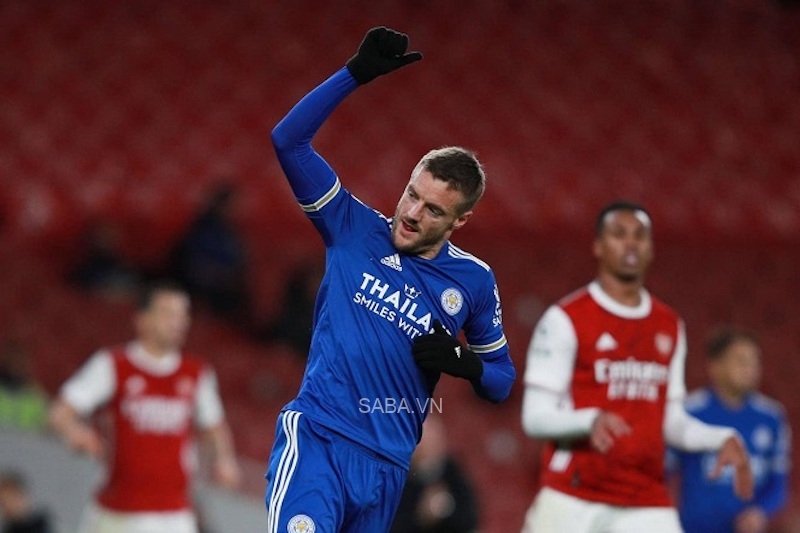 Leicester làm khách trước Arsenal: Đặt cả vào Vardy!
