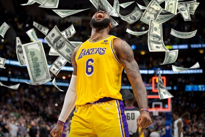 Lakers gia hạn LeBron James bằng mức lương khủng