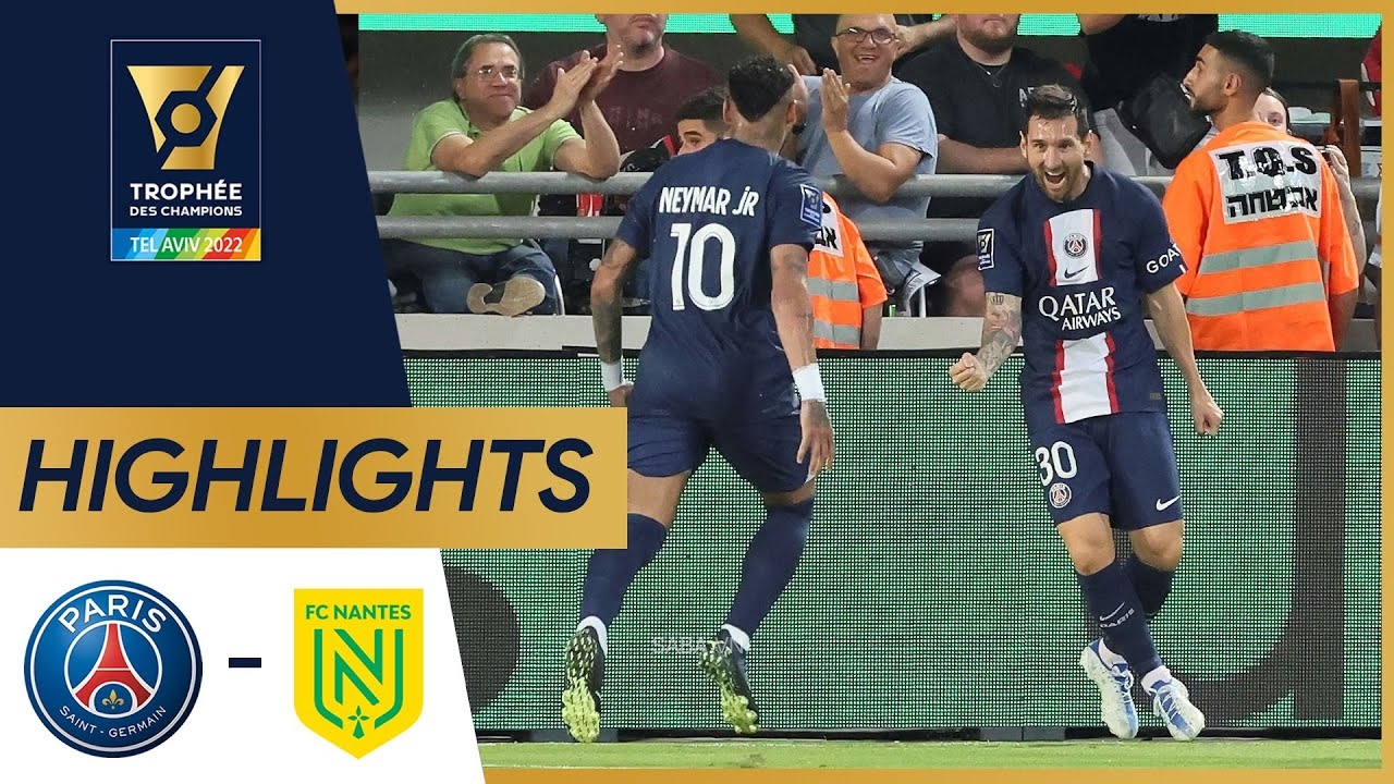 PSG vs Nantes, Siêu cúp Pháp: Messi thăng hoa