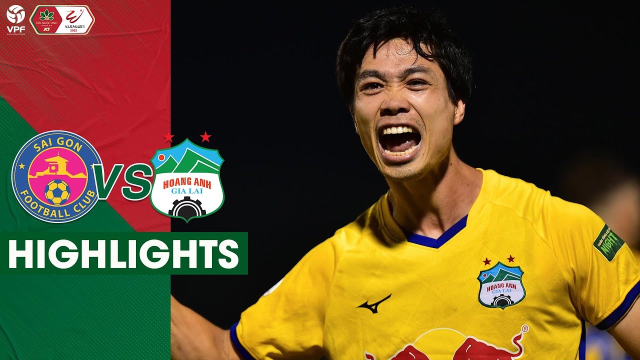 Sài Gòn FC vs HAGL, vòng 11 V-League 2022