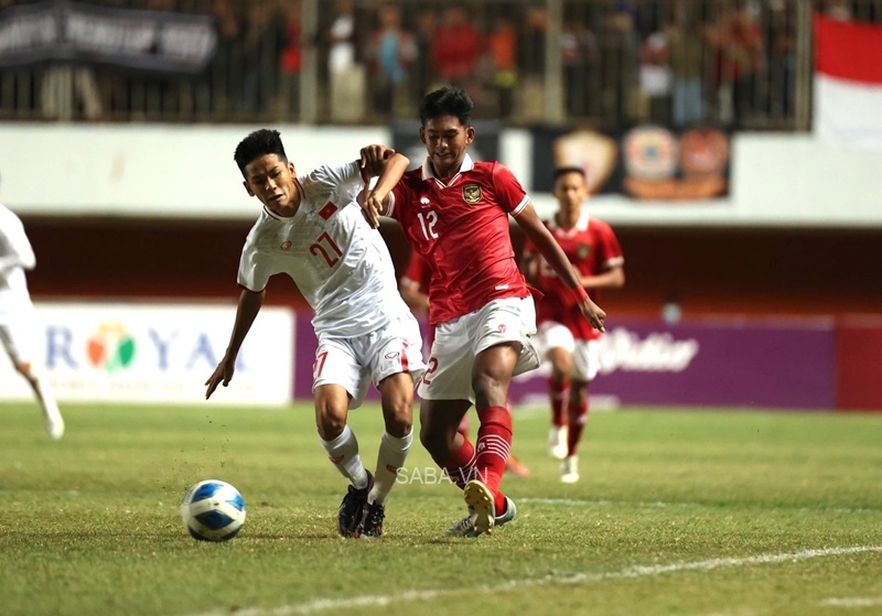 U16 Việt Nam thua ngược trước U16 Indonesia