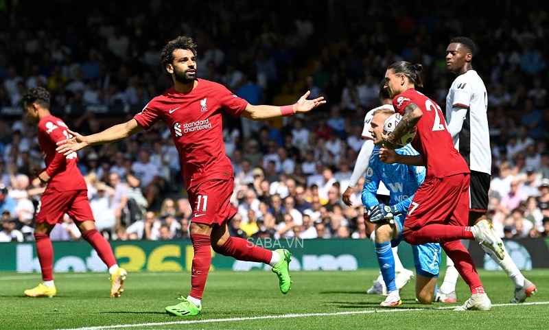 Salah và Nunez mang về 1 điểm  cho Liverpool