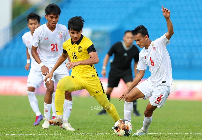 U19 Malaysia không gặp nhiều khó khăn để giành chiến thắng trước U19 Myanmar