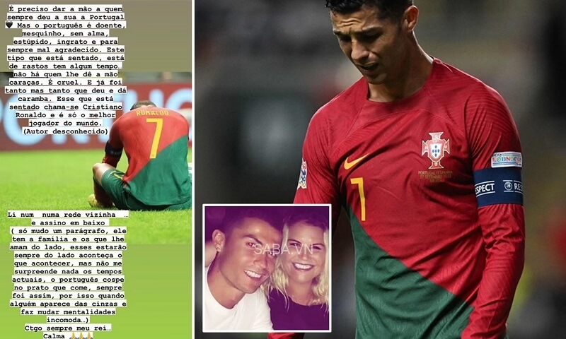 Chị gái Ronaldo mắng CĐV Bồ Đào Nha té tát vì dám vô ơn