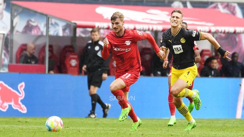 Tốc độ của Werner khiến Dortmund cực kỳ vất vả