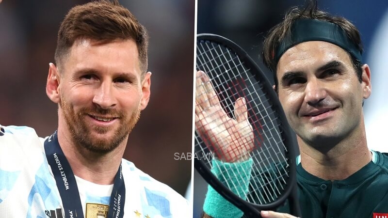 HLV ĐT Argentina so sánh tầm vóc của Messi và Federer