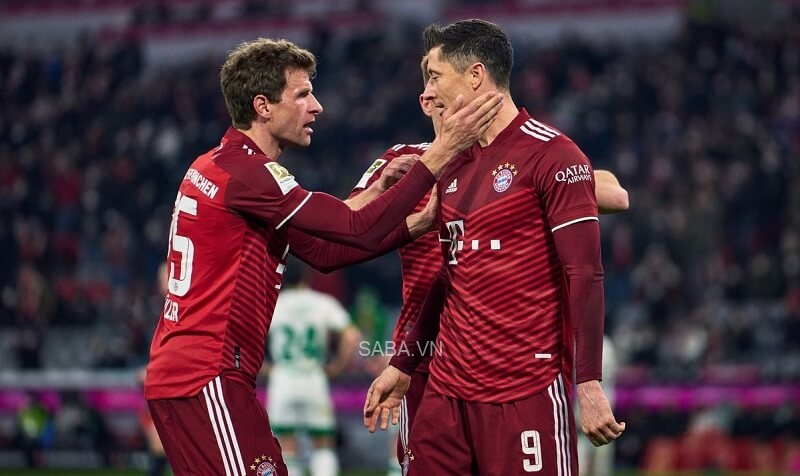 Cặp đôi ăn ý một thời của Bayern.