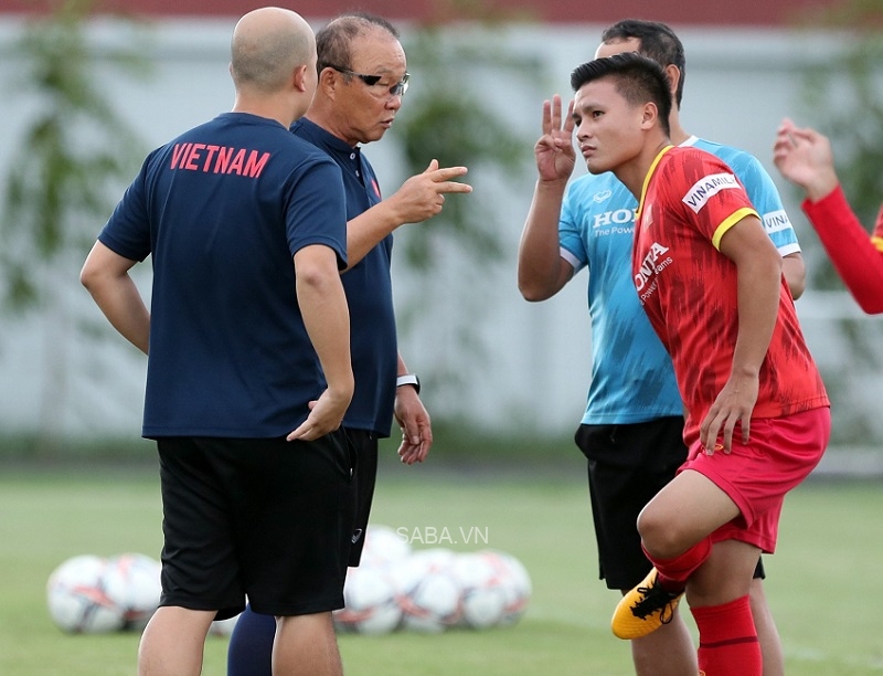 Quang Hải khẳng định khao khát cống hiến cho ĐTQG tại mọi giải đấu (Ảnh: VFF)