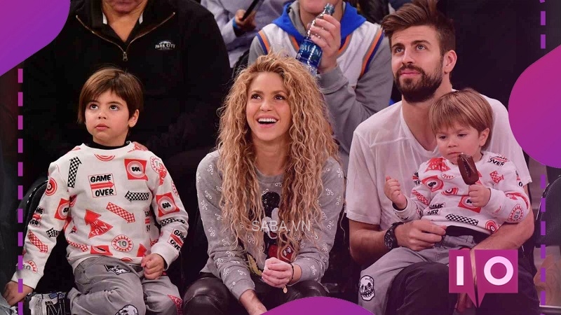 Gia đình Pique - Shakira thời còn hạnh phúc.