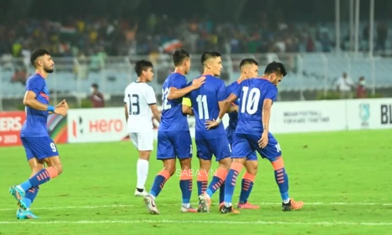 Ấn Độ vượt qua Campuchia với tỷ số 2-0