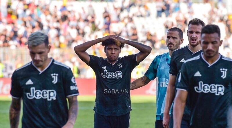 Juventus nhận thất bại trước đội bóng tân binh