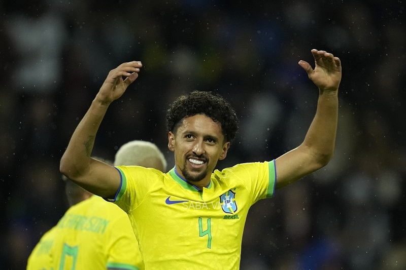 Marquinhos mở tỷ số sớm cho Brazil