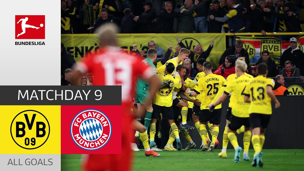 Dortmund vs Bayern Munich, vòng 9 Bundesliga 2022/23