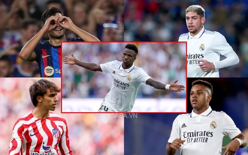 Những cầu thủ được định giá cao nhất La Liga: Real áp đảo, song tấu Barca góp mặt
