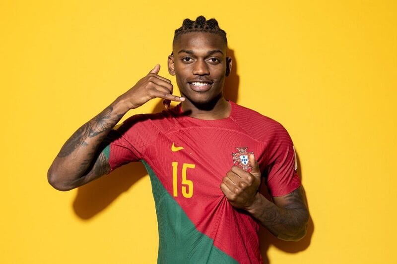 Leao chuẩn bị cùng Bồ Đào Nha chinh chiến tại World Cup 2022