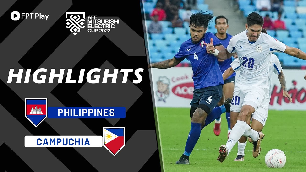 Campuchia vs Philippines, AFF Cup 2022