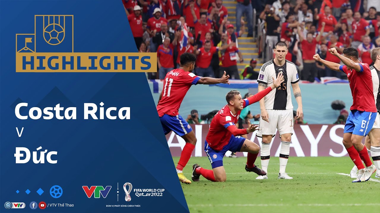 Costa Rica vs Đức, vòng bảng World Cup 2022