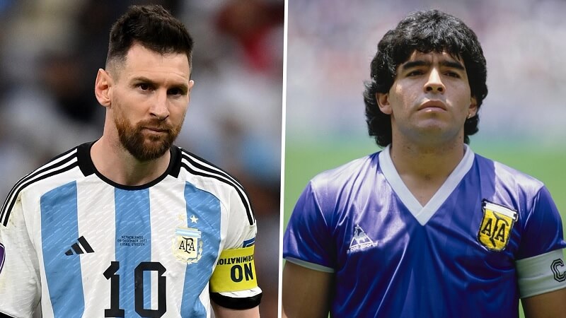 Messi kém Maradona ngay cả khi vô địch World Cup 2022